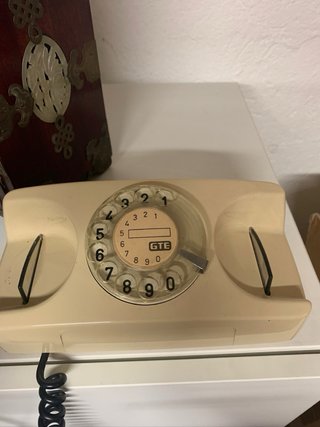 Telefono anni 70 beige