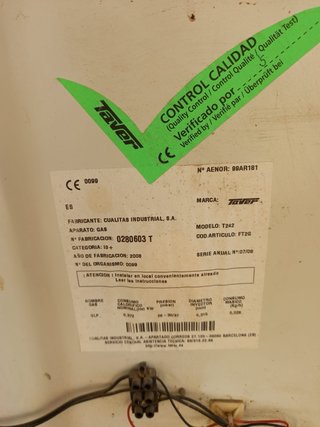 Frigorífico Gas Butano
