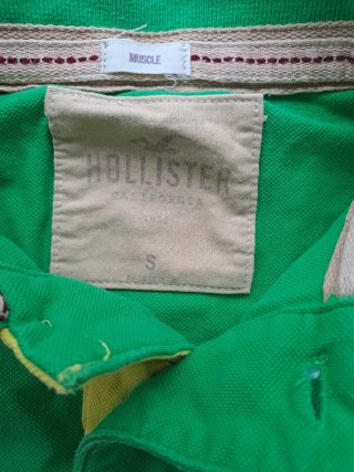 Polo Hollister Verde Talla S