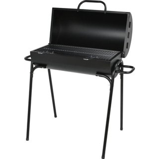 Barbacoa Rectangular Negra Tapa 91x60