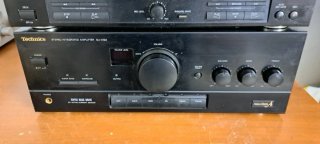 Technics Amplificatore e Cassette Deck Doppio