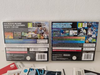 Cajas y manuales Pokémon Negra 2 y Negra