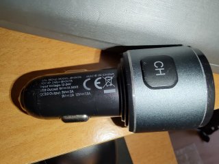 Cargador Coche QC3.0 USB Dual