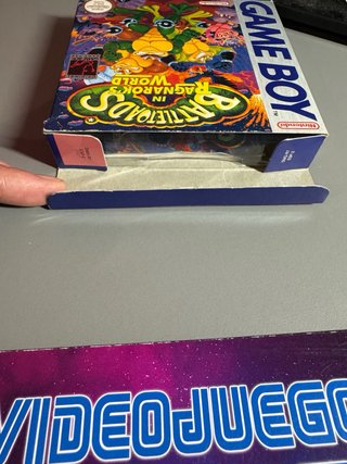 Battletoads in Ragnarok's World Game Boy PAL ESP