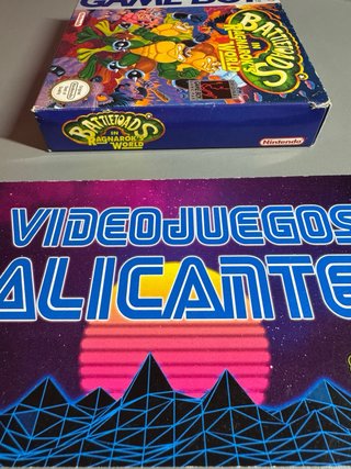 Battletoads in Ragnarok's World Game Boy PAL ESP