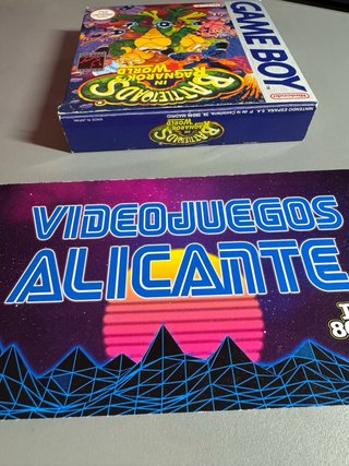 Battletoads in Ragnarok's World Game Boy PAL ESP