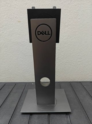 Soporte Monitor Dell Negro/Plateado