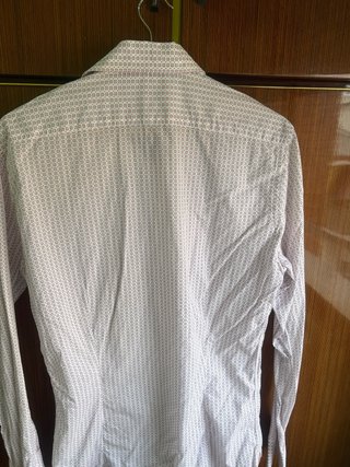 Camisa Italiana Micro-print Slim