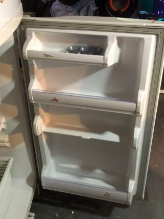 Nevera con congelador a gas