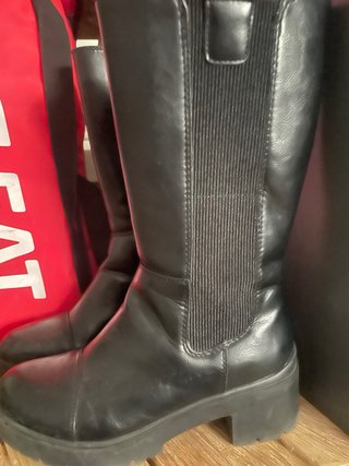 Botas altas pirata Elda negras
