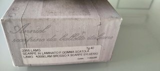 Scarpe Anniel glitter oro
