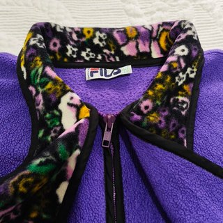 Fila Jersey Morado Floral Mujer XL
