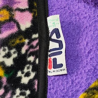Fila Jersey Morado Floral Mujer XL
