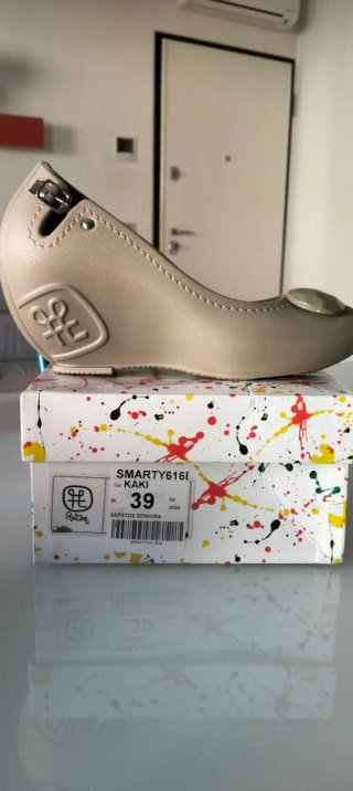 Scarpe tacco Raton beige