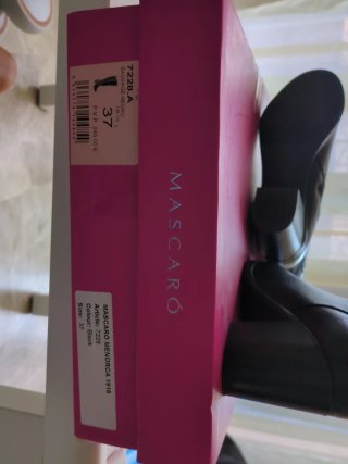 Botas Mascaró Piel Negras Talla 37