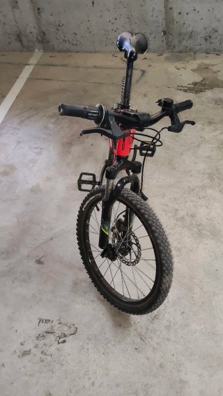 Bicicleta Rockrider ST 900 20 Roja