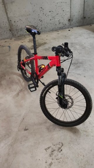 Bicicleta Rockrider ST 900 20 Roja