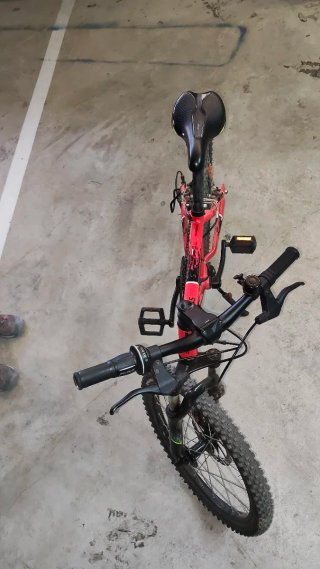 Bicicleta Rockrider ST 900 20 Roja