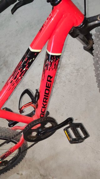 Bicicleta Rockrider ST 900 20 Roja
