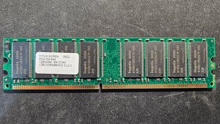1GB DDR1 SDRAM Hynix 184-pin DIMM
