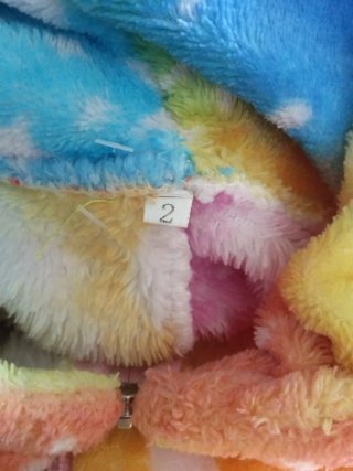Pijama unicornio arcoíris estrellas