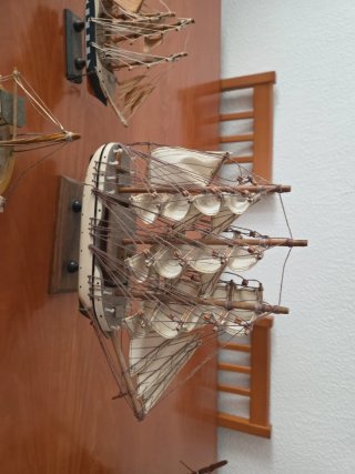 6 Barcos Maqueta Pequeños