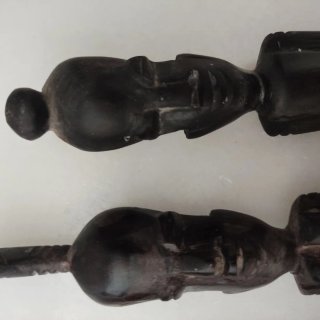 Conjunto Arte Africano Tallado