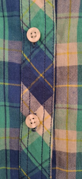 Camicia senza maniche a quadri Terranova L
