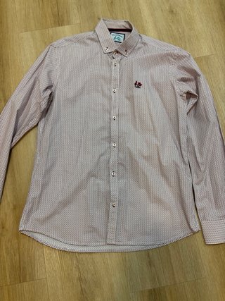 Camisa LA VESPITA mini rombos IMPECABLE