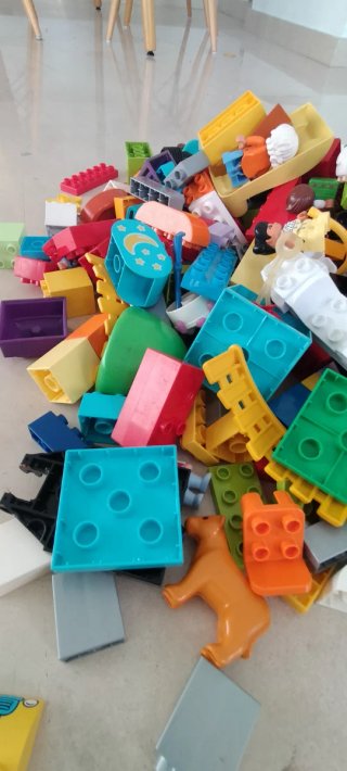 Lote de Piezas Lego Duplo