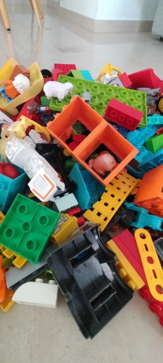 Lote de Piezas Lego Duplo
