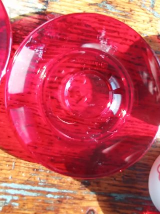 Set 2 tazzine caffè love rosse