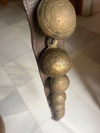 Cascabeles antiguos afganos de bronce