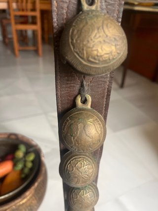 Cascabeles antiguos afganos de bronce