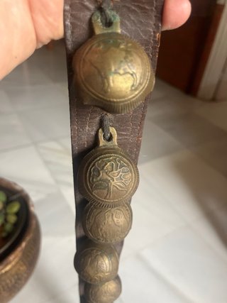 Cascabeles antiguos afganos de bronce