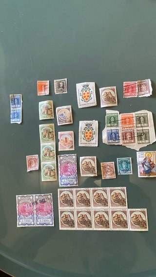 Lotto misto francobolli Italia