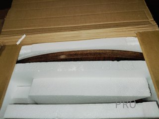 Mesa auxiliar alta de madera