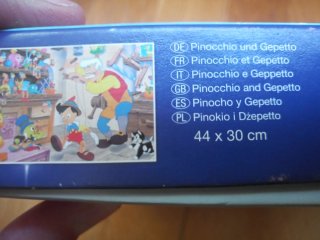 Puzzles infantiles Pinocho y Star Wars.