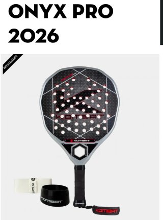 Pala Padel Kombat Onyx Pro 2026 nueva