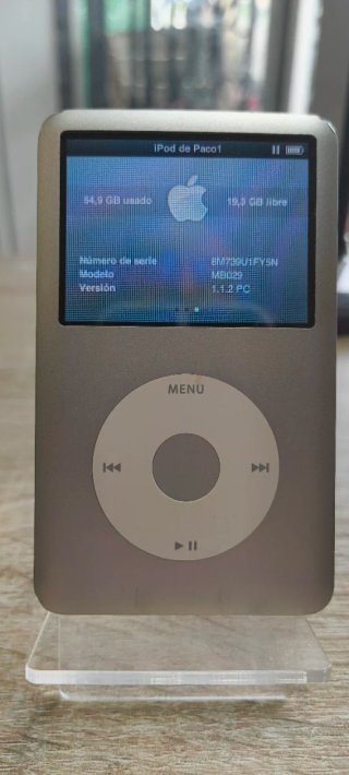 iPod Classic 6ª Gen 80GB Plata