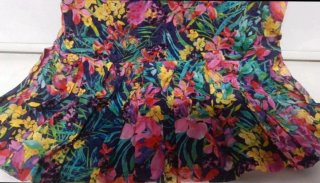 Vestido estampado floral Pilar Prieto Talla M
