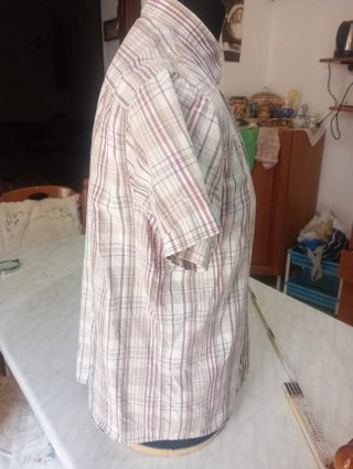 Camicia uomo quadri estiva