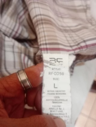 Camicia uomo quadri estiva