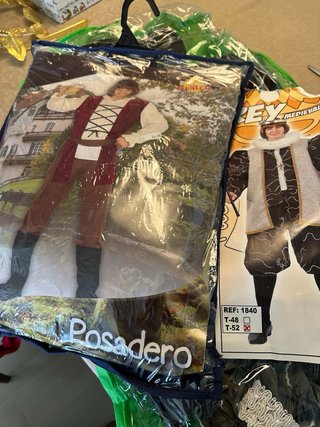 Disfraz Rey Medieval Talla L (52-54)