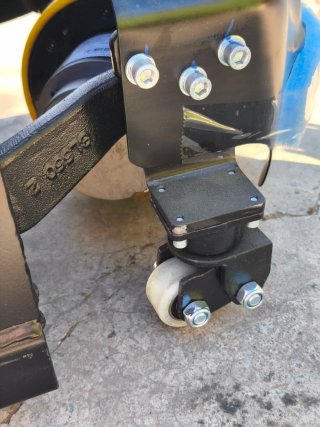Transpaleta Eléctrica 1500 Kg Ruedas estabilizador