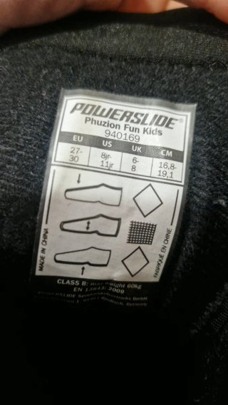 Patines en línea Powerslide para niño Talla 27-30