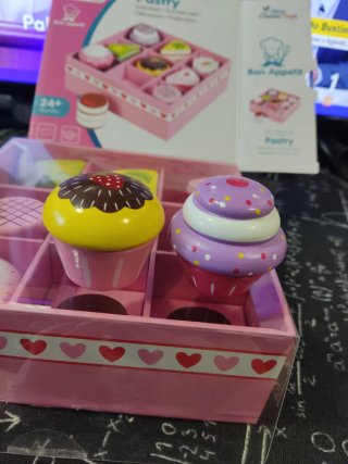 Pastelitos de madera Classic Toys