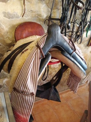 Montura vaquera y zahones Huelva