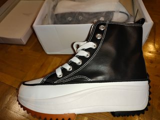 Zapatillas Converse Run Star Hike Negras/Blancas