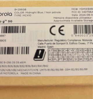 Móvil Motorola moto g54 5G nuevo